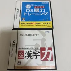 カンペキ漢字力 みんなのDSゼミナール　眼力トレーニング