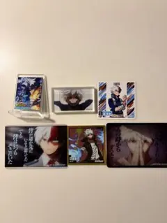 ヒロアカ 轟焦凍 ・荼毘　ステッカー キーホルダー 他セット