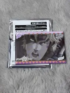 THE☆JOJO WORLD シーザーのシャボンルーレットC賞 スクエア缶バッジ