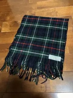 アクアスキュータム カシミヤマフラー スコットランド製