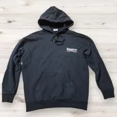 Balements バレモン　パロディ　パーカー　プルオーバー　L ブラック