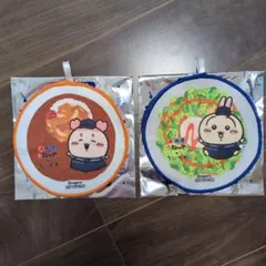 松屋　ちいかわ　うさぎ、カニちゃん(古本屋)ハンドタオル