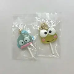 サンリオ カラフルキャンディチャーム ハンギョドン けろけろけろっぴ ガチャ