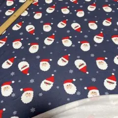クリスマスニット生地