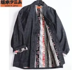 坂本デニム 江戸黒染め・軽やかデニムシャツジャケット - メルカリ