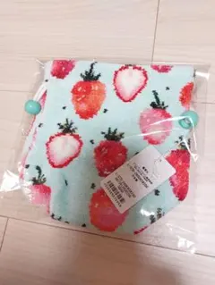 フェイラー ストロベリードット 巾着 ペールグリーン