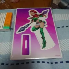 クイーンズブレイド　コラボカフェ　アレイン　アクリルスタンド