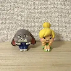 すねてマス　ティンカーベル ジュディ ズートピア ガチャガチャ