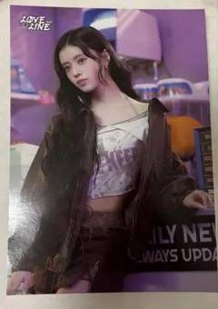 NiziU リマ　LOVELINEポップアップカフェ　ポストカードトレカ