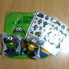 ゼスプリ キウイブラザーズフィギュア 2体＆グッズセット