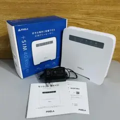 PIXELA Wi-Fi LTE対応SIMフリールーターPIX-RT100-AZ