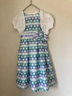 samantha says 子供服　ボレロ付きワンピース　女の子用8号夏用のサムネイル