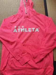 ATHLETA フード付きパーカー ピンクのサムネイル