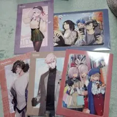 Fate/Grand Order　ローソン　クリアファイル　5種類　計5枚　新品