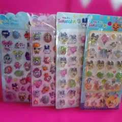 立体シール④点set☆3（たまごっち）