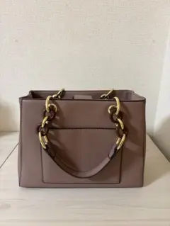 美品】ÉPOR エポール 2WAY ハンドバッグ ショルダーバッグ パープル 