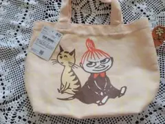 MOOMIN リトルミイ キャンバスミニトートバッグ⭐マチ付き⭐のサムネイル