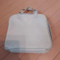 미사용 品 ガジェットポーチ PCバック 아이보리