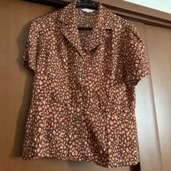 MOUSSY レオパード柄 半袖シャツ F