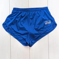 80年代 ビンテージ アシックス レコーダー ランニングパンツ ショート