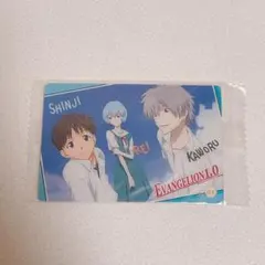 エヴァンゲリオン 限定 ウエハースカード 碇シンジ 渚カヲル 綾波レイ 2