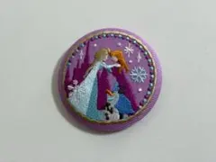 ディズニー刺繍缶バッジ2 アナ雪