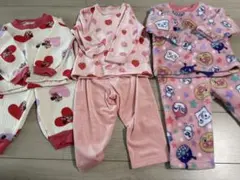 秋冬用パジャマ80㎝　３点まとめ売り　美品