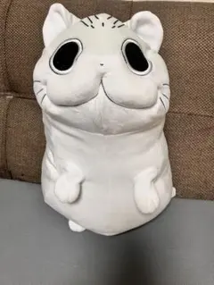 夜は猫といっしょ　 まんまるもちもちクッション　ぬいぐるみ　２つセット 夜は猫といっしょ まんまるもちもちクッション キュルガ ぬいぐるみ