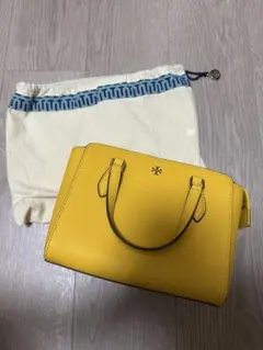 Tory Burch 2way ハンドバッグ イエローのサムネイル