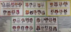 ウマ娘 47都道府県 ご当地ダービー イラストカード 全5種セット グラッテ①