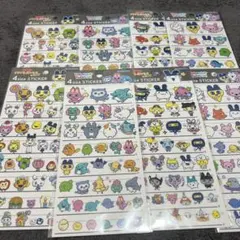 正規品 国内 たまごっち 4サイズステッカー フォーサイズ 4種　8枚セット