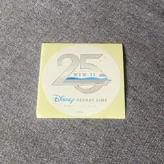 ☆Disney RESORT LINE 25周年記念7.27限定ステッカー☆