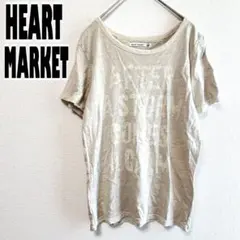 最終価格【ハートマーケット】半袖　Tシャツ　英字　S M L