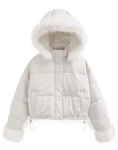 GRL マルチWayフード付きファーダウンジャケット[kd81]