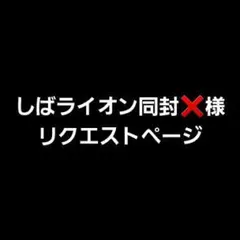 しばライオン同封❌様 リクエスト 2点 まとめ商品