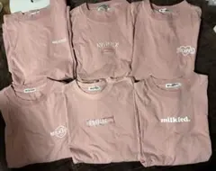 MILKFED. Tシャツ 6枚セット ピンクのサムネイル