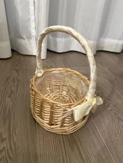 リングボーイ　リングガール　バスケット　かご　リボン