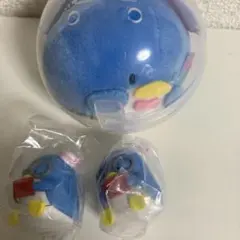 カプセルトイ　サンリオ　ガチャガチャ　タキシードサム　めがねっこちゃんフィギュア