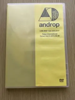 androp/LIVE DVD\"one and zero\"