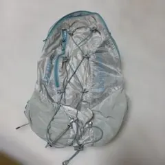 mont-bell 軽量バックパック グレー/水色