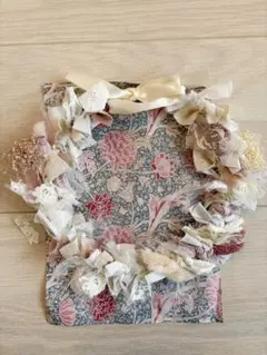 ハンドメイド 花冠 リボンクラウン ベビー 誕生日用 アニバーサリー