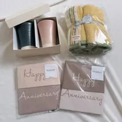 【最終値下げ】Afternoon Tea 湯呑み、タオル、バルーンセット