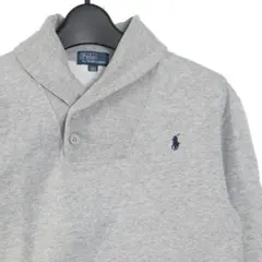 ポロ バイ ラルフローレン ポニー刺繍 ショールカラー スウェット キッズサイズ