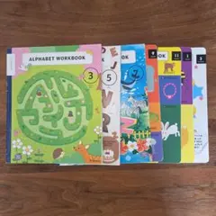 こどもちゃれんじ　じゃんぷ　English　アルファベット　ワークブック　英語