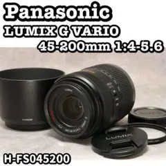 ☆純正袋、プロテクタ付☆ LUMIX 45-200mm 望遠レンズ パナソニック