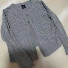 babyGap グレー カーディガン 4歳用