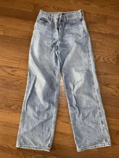 ライトブルー ストレートデニム 22インチ