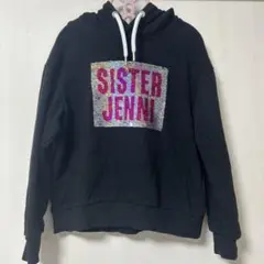 SISTAR JENNI ブラック フードパーカー 140cm