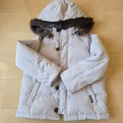 COMME CA ISM フード付きダウンコート 130A