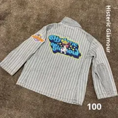 値下げ‼️ビンテージ　ヒステリックグラマー　ストライプデニムジャケット 薄手